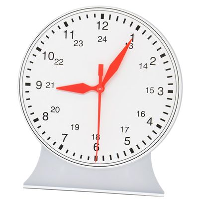 ABOOFAN Mathematical Link Clock Model Hand Teaching Learning for Hour Markings Plastic for Ages Enhance Spatial Thinking Imagination