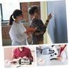 ABOOFAN Mathematical Link Clock Model Hand Teaching Learning for Hour Markings Plastic for Ages Enhance Spatial Thinking Imagination view 4