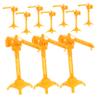 VICASKY 10PCS Construction Crane Set Portable Educational Vehicle Enhancing Creativity Coordination Spatial Reasoning for Play Realistic Design for Young Engineers view 1