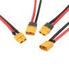 5pc XT30U-M 18AWG RC Batterie Ladegert 18 Awg 16awg 12awg 10awg Xt60 Xt90 Ec5 Stecker Buchse Verlngerung Kabel Kabelst Ecker view 3