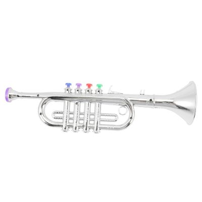 BESPORTBLE Simulation Trumpet Educational Musical Instrument for Boys Safe Plastic Design for Imaginative Play for Early Learning and Music Exploration