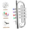 BESPORTBLE Simulation Trumpet Educational Musical Instrument for Boys Safe Plastic Design for Imaginative Play for Early Learning and Music Exploration view 3