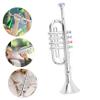 BESPORTBLE Simulation Trumpet Educational Musical Instrument for Boys Safe Plastic Design for Imaginative Play for Early Learning and Music Exploration view 4