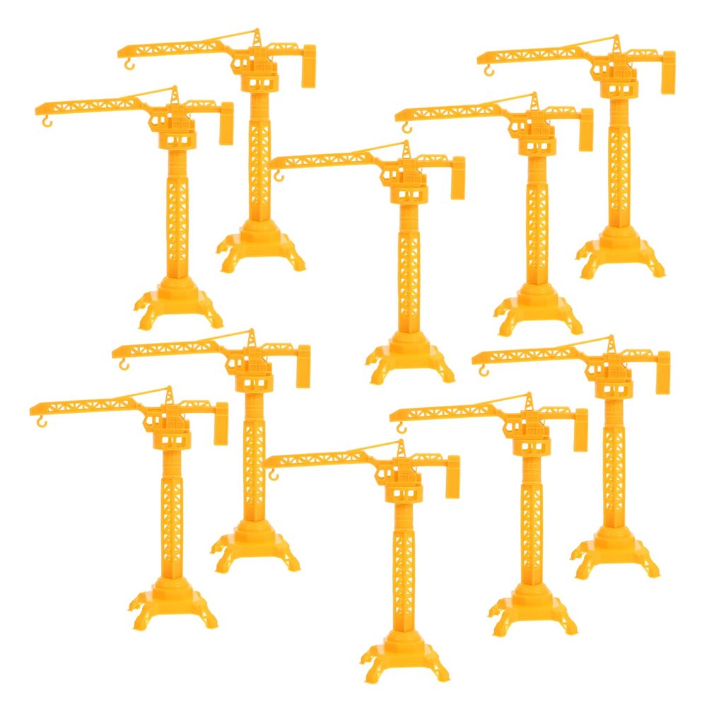 JOINPAYA 10PCS Manual Lift Engineering Construction for Portable and Educational Play Realistic Design for Imaginative Learning