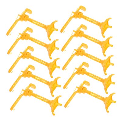Gogogmee 10PCS Tower Crane Set Manual Simulation Construction Vehicle for Boys Enhances Coordination and Creativity for Indoor Outdoor Educational Play