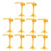 Abaodam 10PCS Construction Crane Set Manual Vehicle for Fine Motor Skills Development Portable Indoor Realistic Engineering Fun view 1