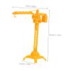 INOOMP 10PCS Heavy Crane Vehicle Set Portable Manual Lift Tower Crane for Engaging Construction Playset for Indoor and Outdoor Activities Educational Fun for Young Engineers view 2