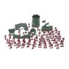 Toddmomy 100pcs Plastic Soldier Model Parties Figures for Imaginative Play Engaging Table Model Accessories Safe Plastic Material view 1
