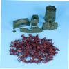 Toddmomy 100pcs Plastic Soldier Model Parties Figures for Imaginative Play Engaging Table Model Accessories Safe Plastic Material view 2