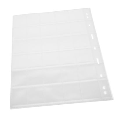 HAPINARY 10sheets Stamps Collecting Holder Pages Coin Collecting Pages Stamp Album Stock for Coin Collectors