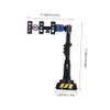 CORHAD Miniature Traffic Light Toy Train Signal Light Model Traffic Lamp Decor Boys and Girls Games Toy view 2