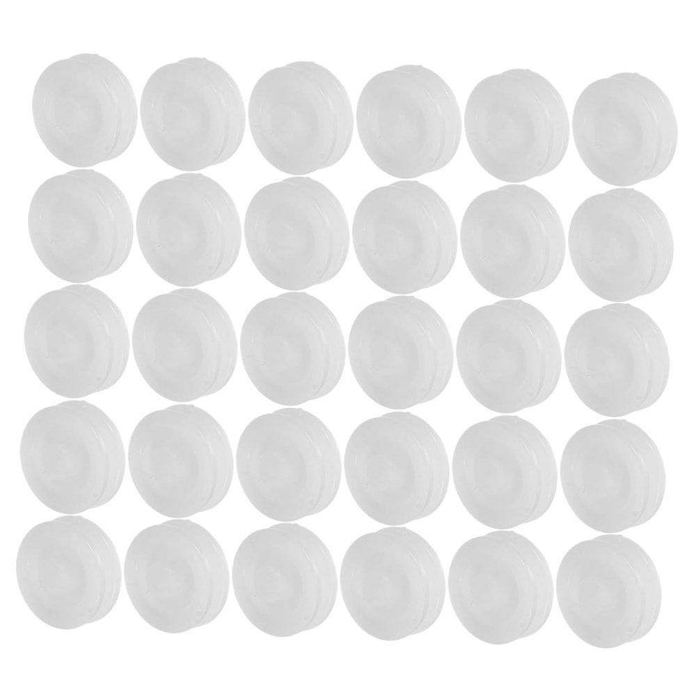 Cabilock 50pcs Plastic Transmission Pulley for DIY Car Robot Airplane Helicopter Models High Wear Resistance Easy Installation Quiet Operation