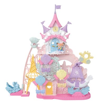Calico Critters Baby Dream Amusement Park, Dollhouse Playset with 1 Collectible Doll Figure