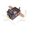 KALLORY Wearable Cardboard Airplane for DIY Craft Kit with Rotating Fan Educational Plaything for Imaginative Play Easy Assembly for Family Bonding Activities Design view 2