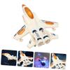 Garneck Funny Musical Plane for Electric Rotating Airplane with Lights Sounds Lightweight Educational Airplane for Boys Great Indoor Fun view 4