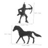 ARTIBETTER 32PCS Medieval Soldier Models Detailed Knight Figures for Collectors Enhances Home Decor for Historical Role Playing Gaming Activities view 2