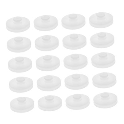 KONTONTY 40 Pcs Plastic Pulley Wheels for Models Dual Gear Pulleys for DIY Projects Smooth Speed Reduction Robust Load Bearing for Robotics Car Model Parts