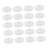 KONTONTY 40 Pcs Plastic Pulley Wheels for Models Dual Gear Pulleys for DIY Projects Smooth Speed Reduction Robust Load Bearing for Robotics Car Model Parts view 1