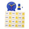 SUPVOX 1 Set Interactive Analog Model for Learning Hand Linkage Bright Colors Portable Stamps Cards for Home and School Education view 1