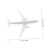 Garneck 4pcs Miniature Airplane Figurines for Desktop Micro Landscape Creative Plastic Aircraft Models with view 2