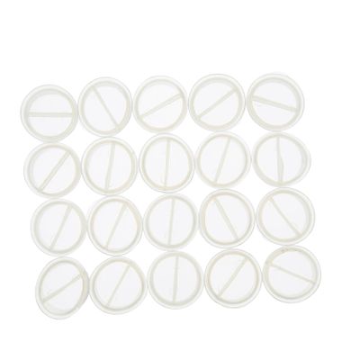 BUGUUYO 20pcs Piggy Bank Plug Money Saving Box Bottom Plug Replacement for Saving Box Cover Round Hole Stopper Accessories