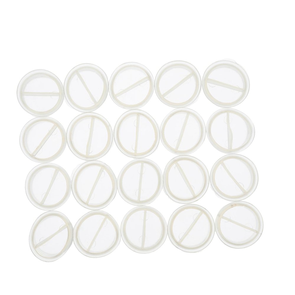 BUGUUYO 20pcs Piggy Bank Plug Money Saving Box Bottom Plug Replacement for Saving Box Cover Round Hole Stopper Accessories