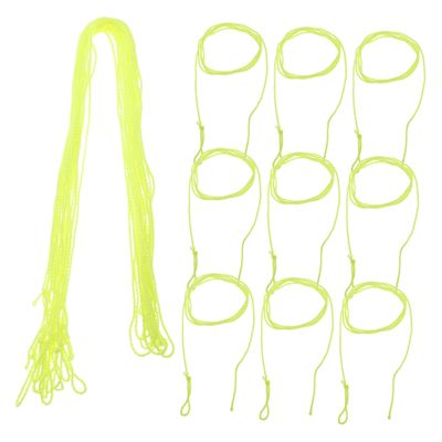BESTonZON 50pcs Professional Strings for Beginners Nylon Ropes for Competitive Play Tournaments for Freestyle String Tricks