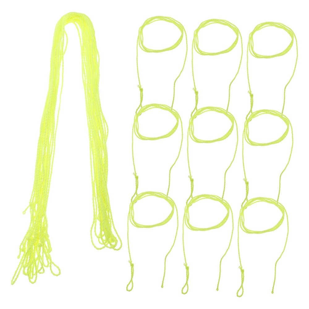 BESTonZON 50pcs Professional Strings for Beginners Nylon Ropes for Competitive Play Tournaments for Freestyle String Tricks