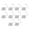 10 Sets Action Figure Stand Transparent Acrylic Anime Figure Display Stand Support Holder Base view 1