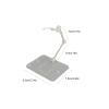 10 Sets Action Figure Stand Transparent Acrylic Anime Figure Display Stand Support Holder Base view 4