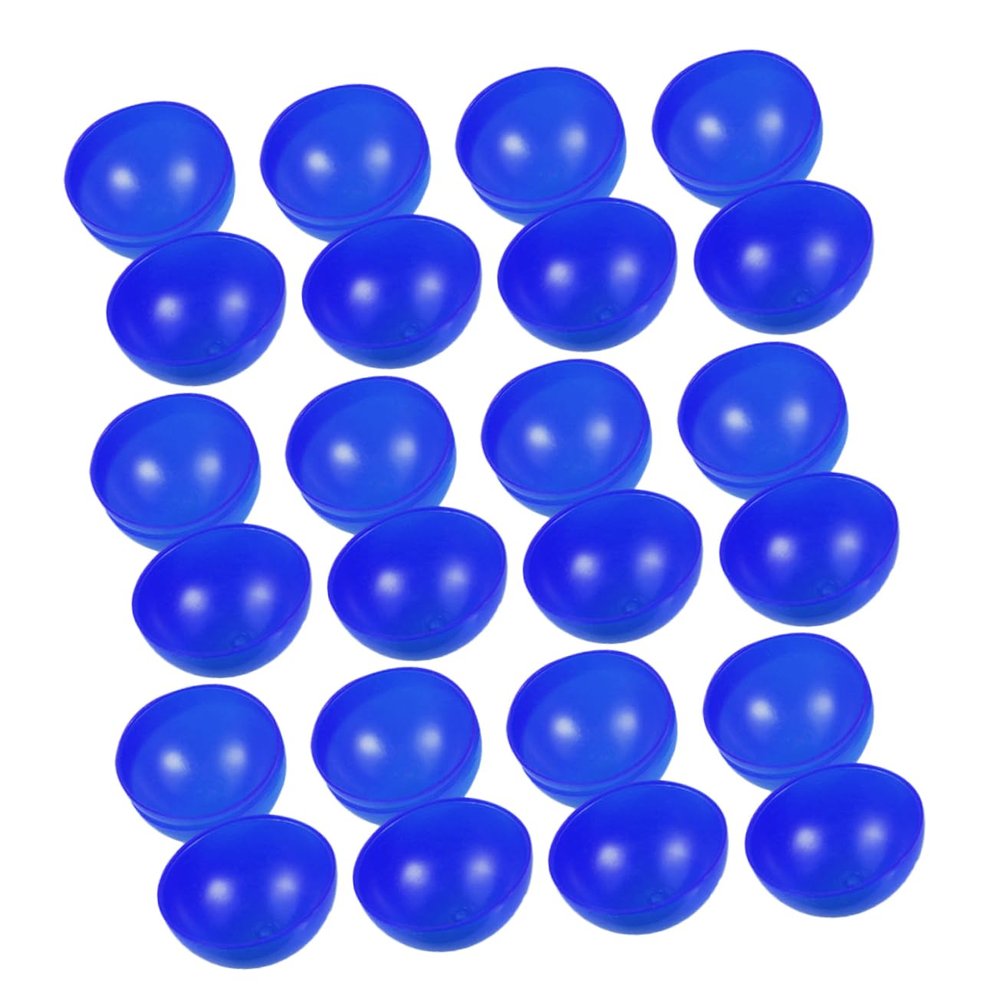 Zerodeko 20pcs Drawing Balls Pong Empty Spheres for Prize Raffles Juggling Balls Bingo Cage for Parties Family Fun