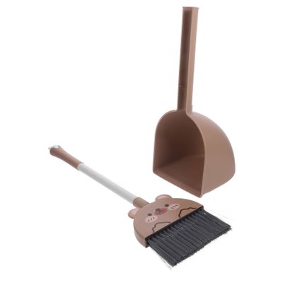 PERSELOSO Boy Girl's Broom Dustpan Toys for Toddlers Broom and Scoop Small Dust Pan for Boy Girl Kindergarten Cleaning Tools