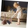 PERSELOSO Boy Girl's Broom Dustpan Toys for Toddlers Broom and Scoop Small Dust Pan for Boy Girl Kindergarten Cleaning Tools view 3