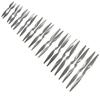 1PC CW CCW RC Propellers 7x5 8x6 9x6 10x7 11x7 12x6 13x6.5 14x7 15x8 16x8 17x8 Inch Gray 2-Vane Direct Drive Nylon Propeller with Adapter Rings for RC Airplan, Drone, Glider (12x6Inch CW) view 3