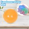 12pcs 2.4in Lumi Balls,Dream Balls,Glow in The Dark Sticky Ball That Stick to The Ceiling,Elevated Stress Balls for Kids and Adults,Stocking Stuffers,ASMR Cool Stuff for Teens view 2