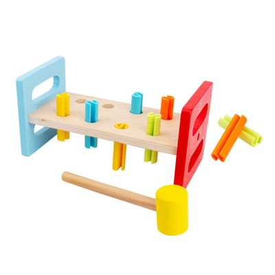 BRIGHTFUFU 1 Set Educational Whack Interactive Hammer for Development Promotes Arm Muscle Growth and Parent Bonding Safe Edges for Playtime Fun