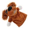 Abaodam Animal Hand Puppet Plush Cartoon Dog with Hairy Ears Educational Storytelling Puppet for Promotes Vocabulary and Imagination Development for Role Play and Learning view 1