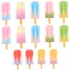 14Pcs Fake Ice Cream, Realistic Simulation Fake Ice Cream Props Resin Food Popsicles Model view 4