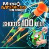 Amzing Toyz Micro Missile Rubber Suction Cup Dart Toy Rocket Launcher Set - Plastic Darts Toy with Launcher for Party Playgroup Office Snack Time Stick to Target Games for Teen Buddy and Family view 2