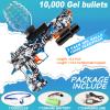 Electric Gel Ball Blaster Pistol for Teens  Automatic Orby Gel Gun with Laser Sight & Goggles, Top-Loading Design, Outdoor Backyard Team Games Toy, Gift for Ages 14+ (Desert Eagle Style, Blue Skull) view 3