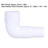 1 1/2 Inch 90 Degree Elbow Pool Hose Adapter Fitting for Above Ground Pool Pump, Filter, Skimmer, Compatible with SPX1105Z3 SPX1105Z4 SPX1091Z7 view 2