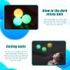 12pcs 2.4in Lumi Balls,Dream Balls,Glow in The Dark Sticky Balls That Stick to The Ceiling,Stress Relievers Stress Balls for Kids and Adults,Elevated Balls,ASMR Cool Stuff for Teens,Stocking Stuffers view 2