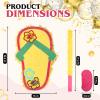 Birchio Sandal Pinatas Bundle with a Blindfold and a Bat(17 x 12 x 4 Inches), Perfect for kid's Birthday Parties, Summer Theme Parties and Decorations view 2