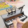 Poiacmvoia Keyboard Piano Toy for Kids 37-Key Toddler Keyboard Musical Instrument Mini Piano Educational Music Pianos Toys with Microphone, Christmas Birthday Gifts for Age 3 4 5 6 Years Old view 2