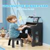 Poiacmvoia Keyboard Piano Toy for Kids 37-Key Toddler Keyboard Musical Instrument Mini Piano Educational Music Pianos Toys with Microphone, Christmas Birthday Gifts for Age 3 4 5 6 Years Old view 4