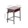 Abaodam 1 Set Miniature Classroom Furniture Desks Chairs and Backpacks Dollhouse Supplies for Creative Play and Unique Decoration view 2