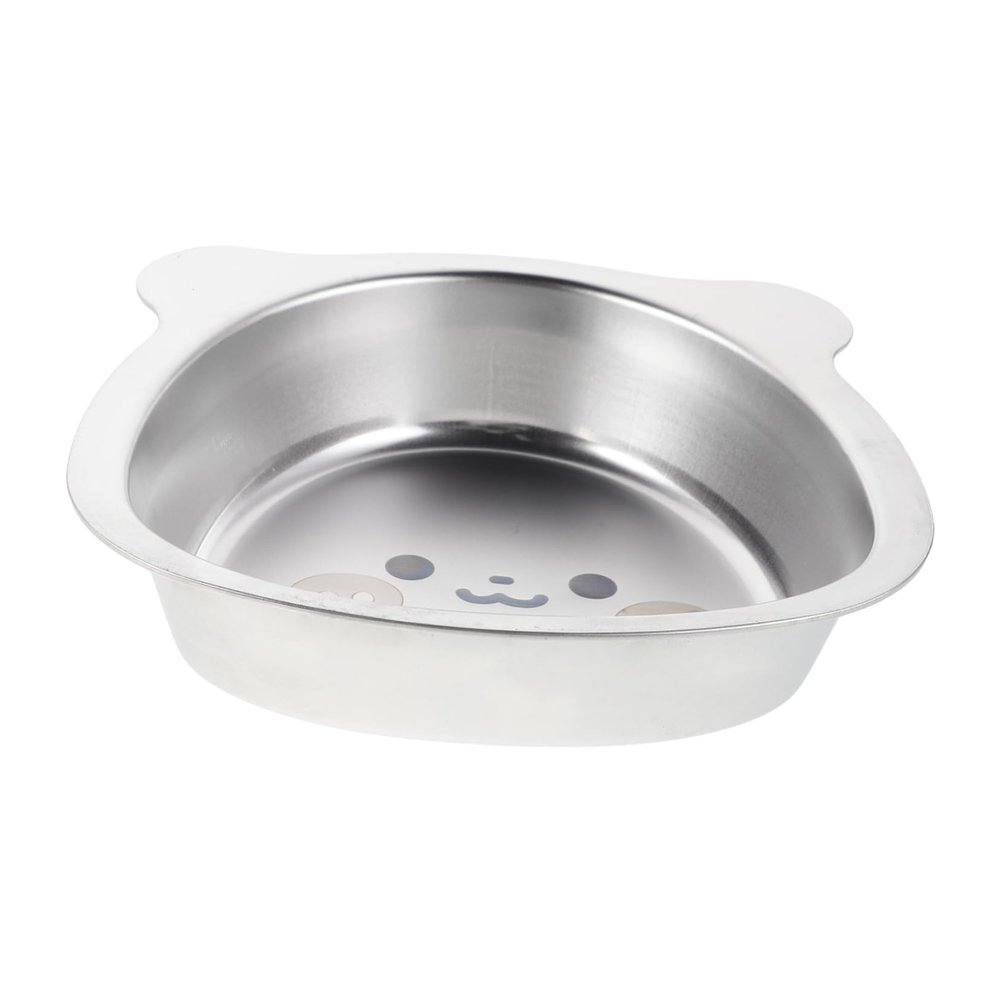 Cabilock Cartoon Style Stainless Steel Bowl for Boys and Girls Stackable Boy Girl Snack Bowl Safe Material for Noodles Cereal