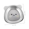 Cabilock Cartoon Style Stainless Steel Bowl for Boys and Girls Stackable Boy Girl Snack Bowl Safe Material for Noodles Cereal view 2