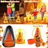4 in 1 Fall Festival Thanksgiving Party Games with Ring Toss, Plastic Cones, Bean Bags, 3-Legged Race Bands, Thanksgiving Games for Family Boy Girl Adult Carnival Friendsgiving Outdoor Yard Activities view 4