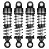 1/18th Aluminum RC Car Shocks 42mm Extended Shock Absorber Damper for 1:18 FMS LC80 FCX18 RC Crawler Car (Black) view 1